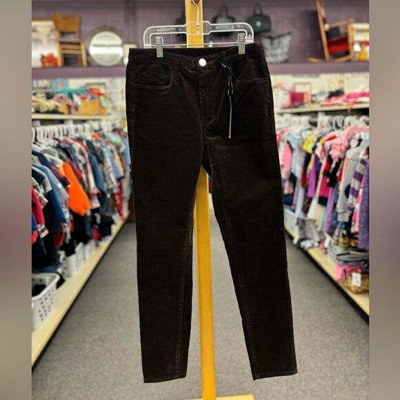 COCo & Carmen Ladies Sm/Med Brown Corduroy Pants NEW - Picture 1 of 8